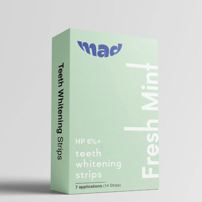 MAD Dental Pro White Strips + MAD Teeth Whitening Powder (HIGHLY RECOMMENDED) 20% EXTRA DISCOUNT